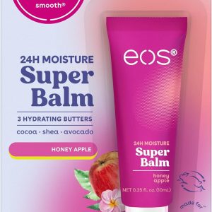 eos 24H Moisture Super Balm- Honey Apple, Lip Mask, Day or Night Lip Treatment, Made for Sensitive Skin, 0.35 fl oz