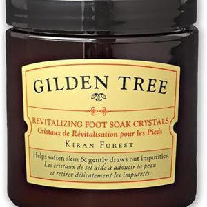 Gilden Tree Revitalizing Foot Soak Crystals with Epsom & Sea Salt, Organic Aloe Vera and Shea Butter to Heal Dry Skin, Cracked Heels, Calluses and Softens Rough, Flaky Dead Skin (8 oz. jar)