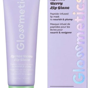 Glossmetics Lychee-Berry Overnight Lip Mask - Hydrating, Moisturizing Lip Balm for Soft, Smooth Lips