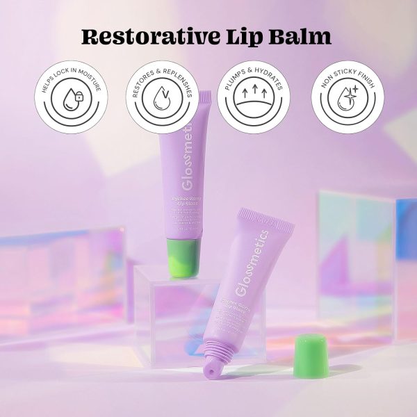Glossmetics Lychee-Berry Overnight Lip Mask - Hydrating, Moisturizing Lip Balm for Soft, Smooth Lips - Image 2