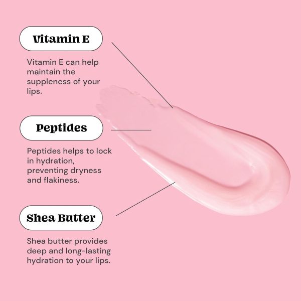 Glossmetics Lychee-Berry Overnight Lip Mask - Hydrating, Moisturizing Lip Balm for Soft, Smooth Lips - Image 3