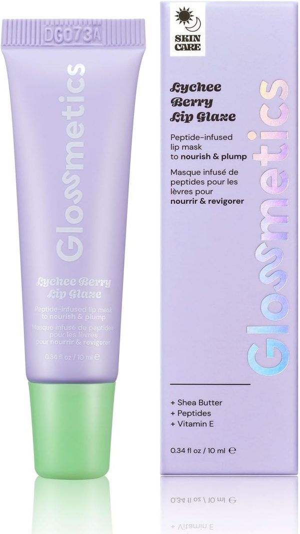 Glossmetics Lychee-Berry Overnight Lip Mask - Hydrating, Moisturizing Lip Balm for Soft, Smooth Lips - Image 9