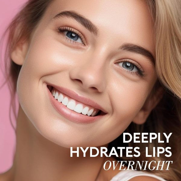 MAREE Lip Mask with Hyaluronic Acid & Coconut Oil - Overnight Collagen Lip Butter to Nourish & Hydrate Dry Cracked Lips - Moisturizer for Skin Care with Shea & Cocoa Butter - Sleeping Lip Butter Balm - Image 7